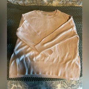 Oversized Pink Aerie Sweater M